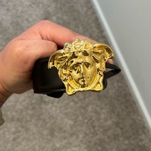 VERSACE LA MEDUSA GRECA BELT